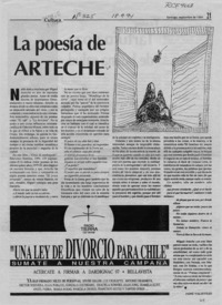 La poesía de Arteche