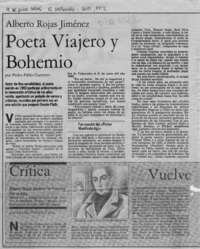 Poeta viajero y bohemio  [artículo] Pedro Pablo Guerrero.