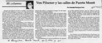 Von Pilsener y las calles de Puerto Montt  [artículo] Antonieta Rodríguez París.