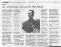 Los periodistas de Camilo Henríquez