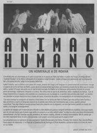 Animal humano