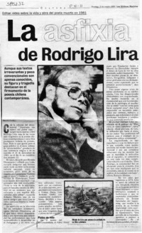 La asfixia de Rodrigo Lira