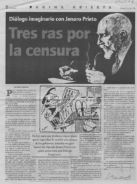 Tres ras por la censura  [artículo] Luis Alberto Ganderants