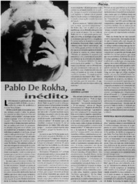 Pablo de Rokha inédito