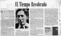 El tiempo recobrado