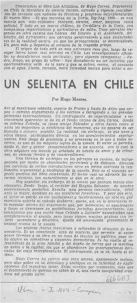 Un selenita en Chile