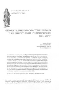 Historia y representación