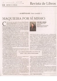 Maquieira por sí mismo