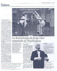 La dramaturgia de Jorge Díaz sorprende en Washington