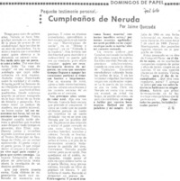 Cumpleaños de Neruda