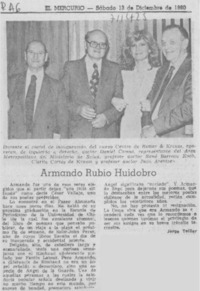 Armando Rubio Huidobro