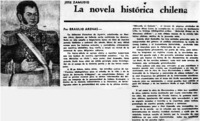 La novela historica chilena