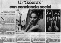 Un "Cabaretch" con conciencia social.