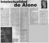 Intelectualidad de Alone