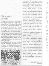 Libro sobre Darwin