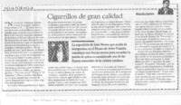 Cigarrillos de gran calidad