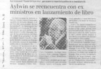 Aylwin se reencuentra con ex ministros en lanzamiento de libro