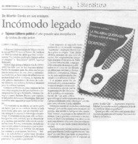 Incómodo legado