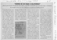 "Diario de un viaje a California"  [artículo] Elizabeth Subercaseaux