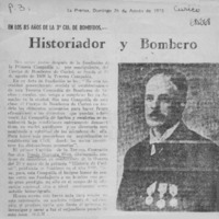 Historiador y bombero