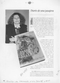 Diario de una pasajera  [artículo] Loreto Chávez.