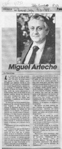 Miguel Arteche