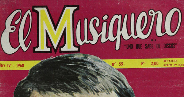 Portada de El Musiquero: número 55, 1968