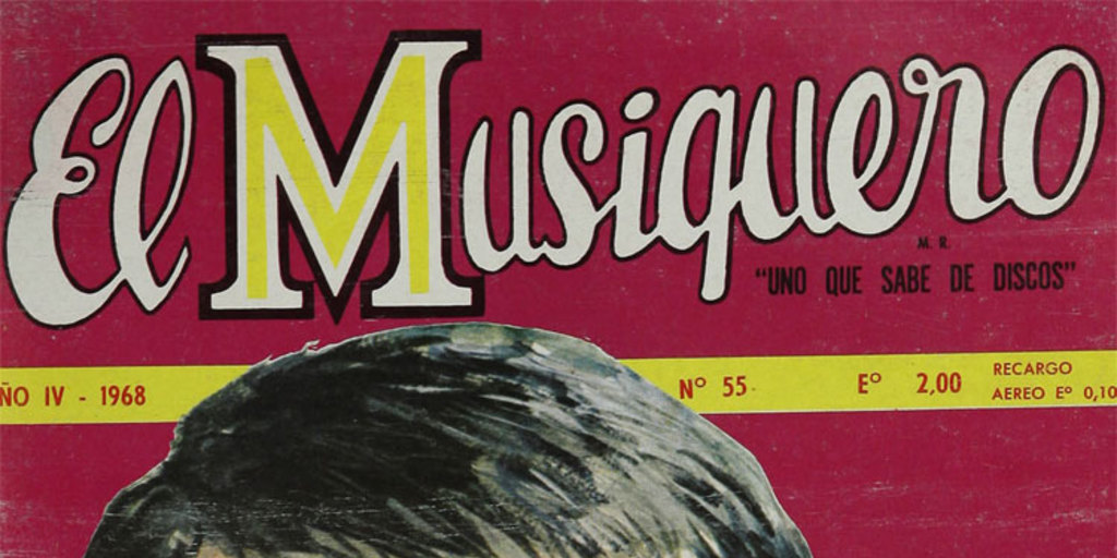 Portada de El Musiquero: número 55, 1968