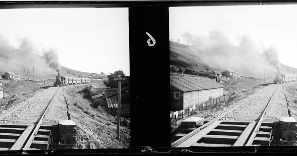 Salida del puente Cautín, Valdivia en 1906