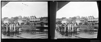 Évian-les-Bains, Francia, desde el barco, 1908