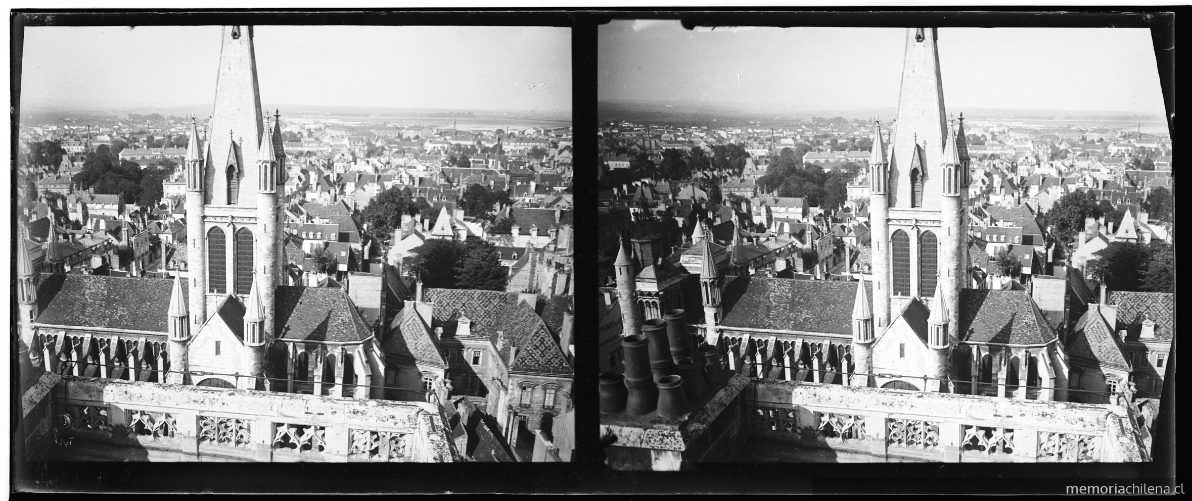 Vista de la Iglesia de Notre Dame, Dijon, 1908