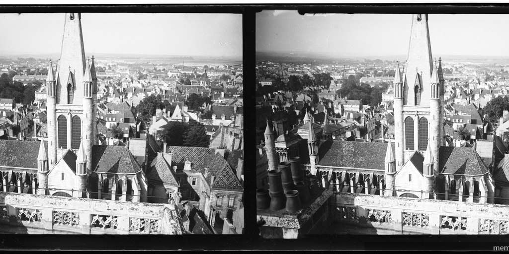 Vista de la Iglesia de Notre Dame, Dijon, 1908