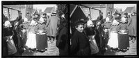 Niños, Volendam, Holanda, septiembre,1909