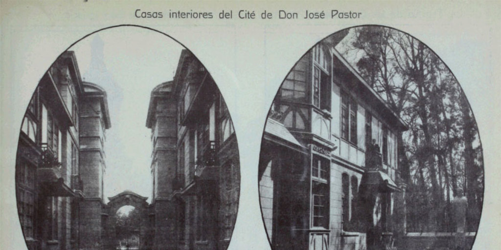 Casas interiores del Cité las Palmas, construido por Julio Bertrand en 1914