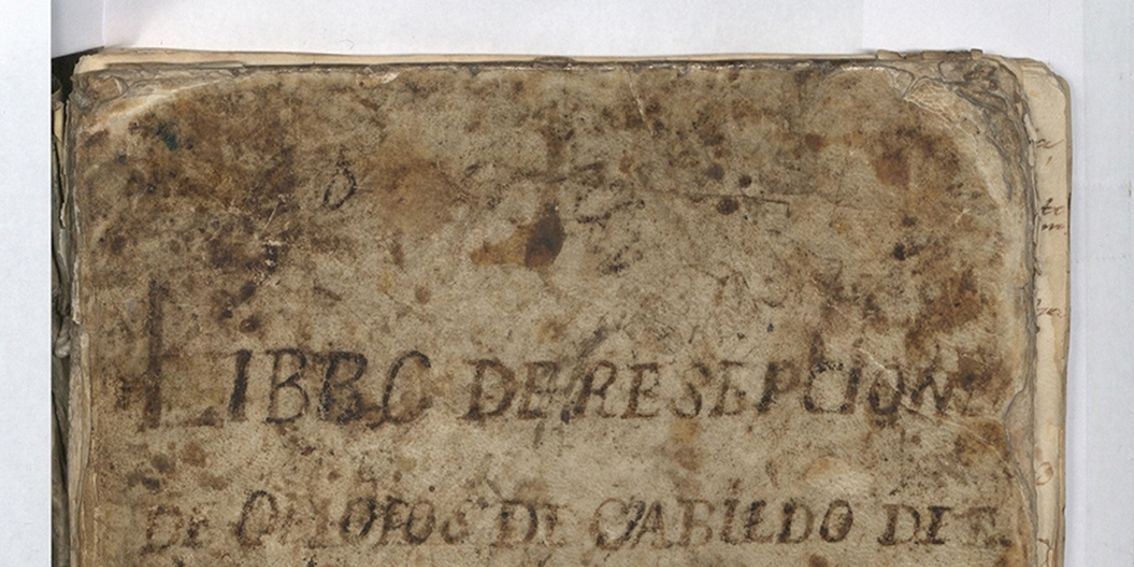 Libro de resepción de oficios de cabildo de [es]ta billa de San Rafael de Rozas que da principio en el año 1787