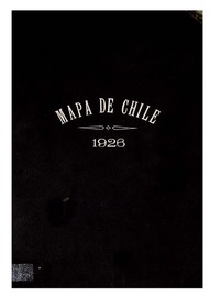 Mapa de Chile reducción del mapa de Chile de la ex-Oficina de Mensura de Tierras