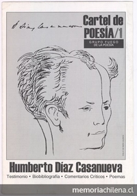  Cartel de poesía 1. Humberto Díaz Canueva