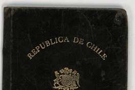 Pasaporte diplomático de Humberto Díaz Casanueva