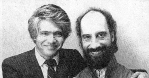 Raúl Zurita y el pianista Roberto Bravo