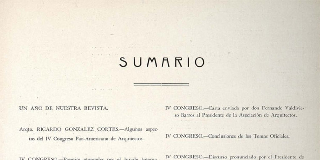 Arquitectura y arte decorativo. Año 1, número 12, [agosto] de 1930