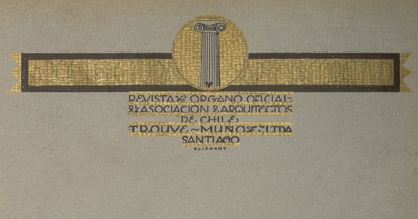 Arquitectura y arte decorativo. Año 2, número 1, noviembre de 1930