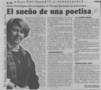 El sueño de una poetisa  [artículo] Jéssica Cárdenas