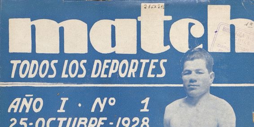 Match: año 1, número 1, 25 de octubre de 1928