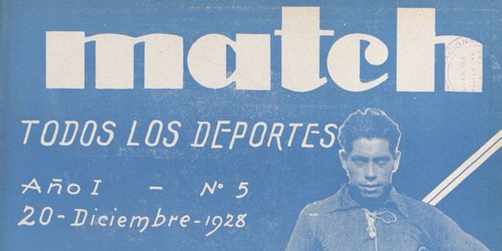 Match: año 1, número 5, 20 de diciembre de 1928