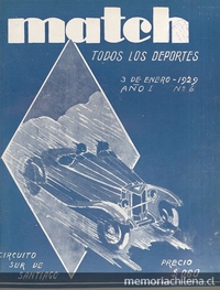 Match: año 1, número 6, 3 de enero de 1929