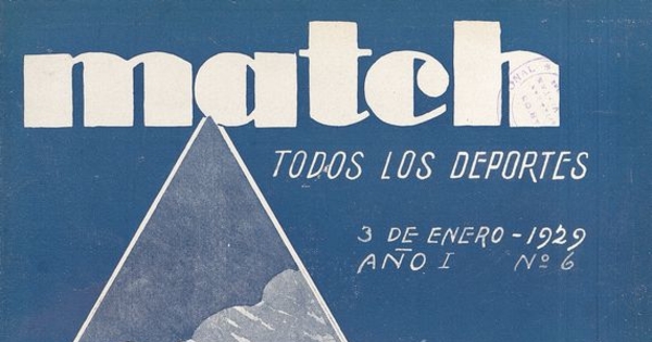 Match: año 1, número 6, 3 de enero de 1929