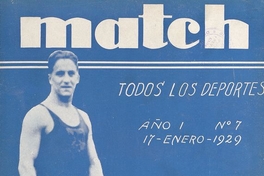 Match: año 1, número 7, 17 de enero de 1929