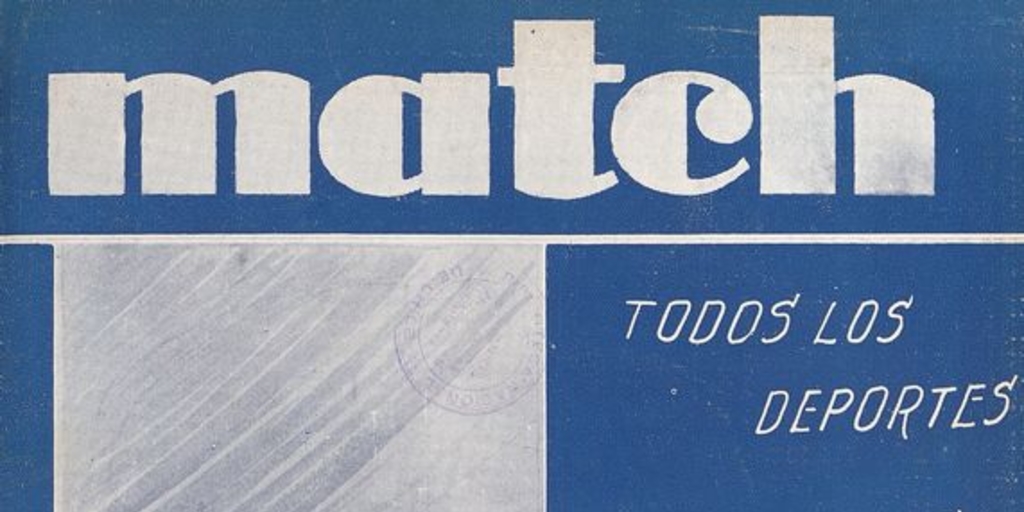 Match: año 1, número 8, 31 de enero de 1929