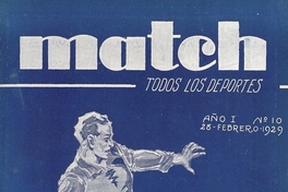 Match: año 1, número 10, 28 de febrero de 1929