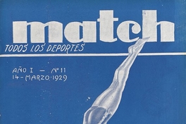  Match: año 1, número 11, 14 de marzo de 1929